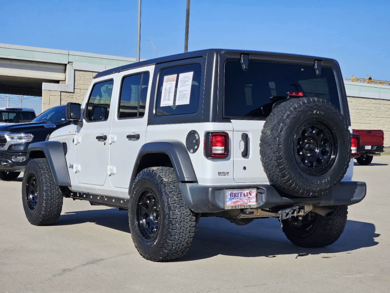 2018 Jeep Wrangler Unlimited Sport S 4