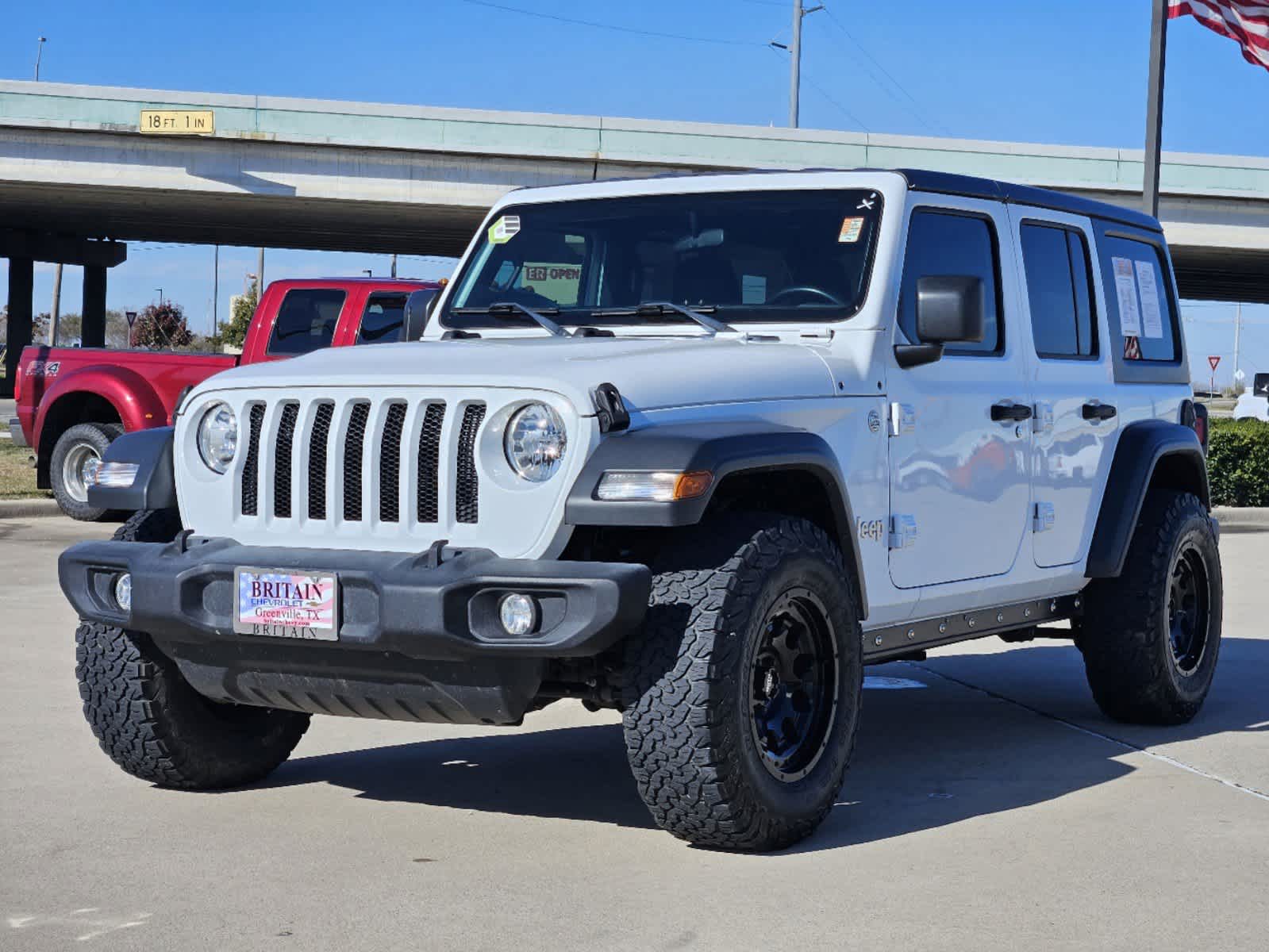 2018 Jeep Wrangler Unlimited Sport S 3