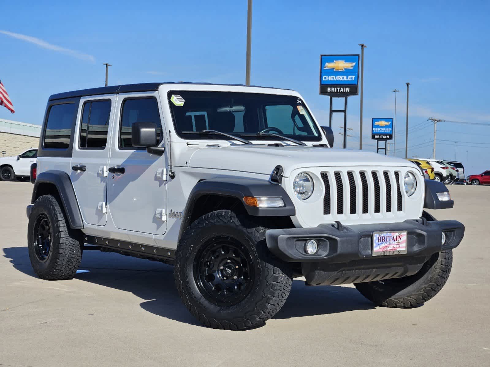 2018 Jeep Wrangler Unlimited Sport S 1