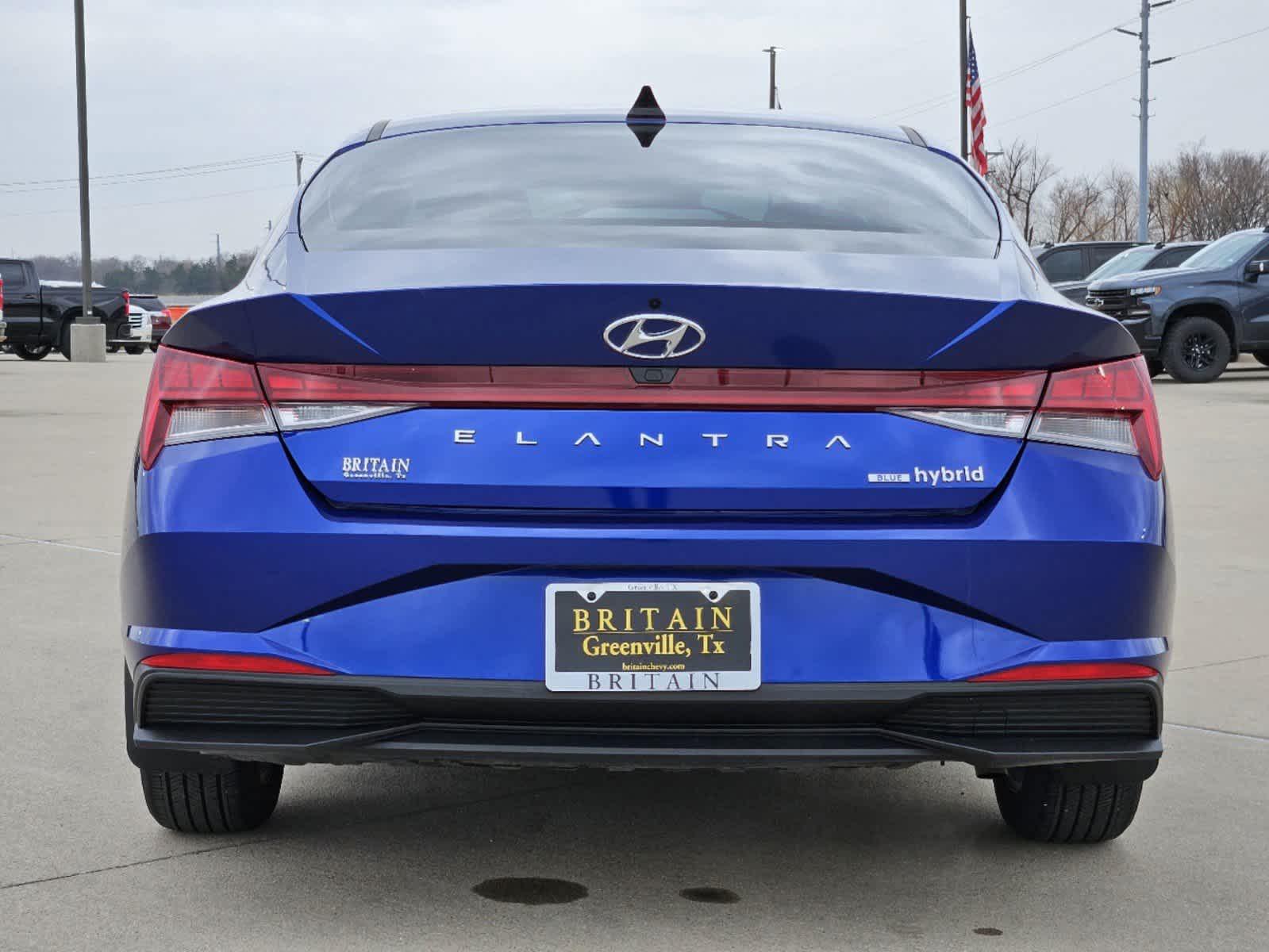 2023 Hyundai Elantra Hybrid Blue 5