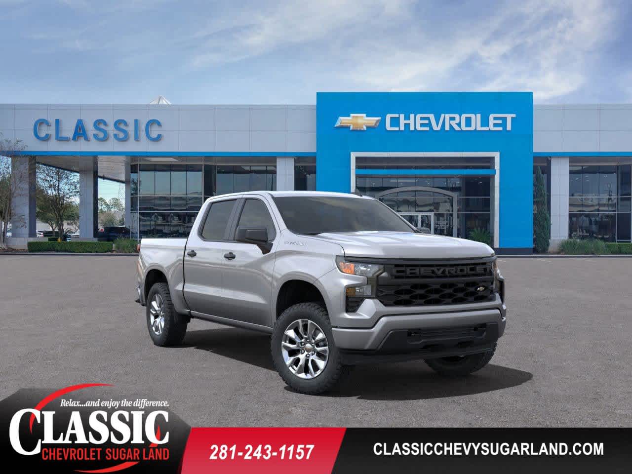 2025 Chevrolet Silverado 1500 Custom 2WD Crew Cab 147 1