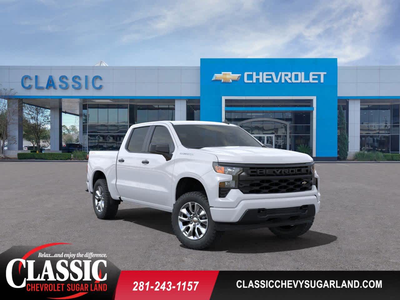 2025 Chevrolet Silverado 1500 Custom 4WD Crew Cab 147 1