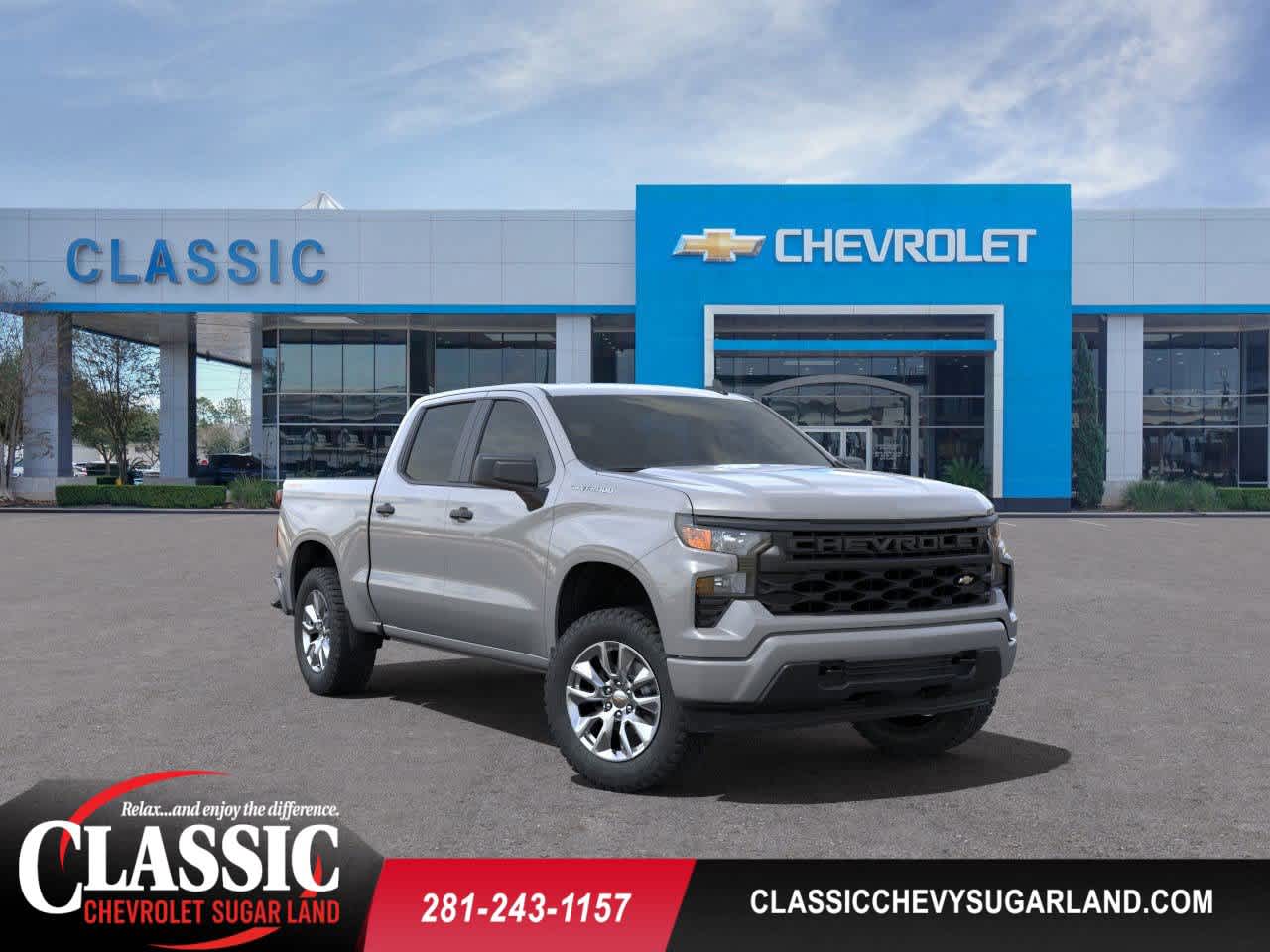 2025 Chevrolet Silverado 1500 Custom 4WD Crew Cab 147 1