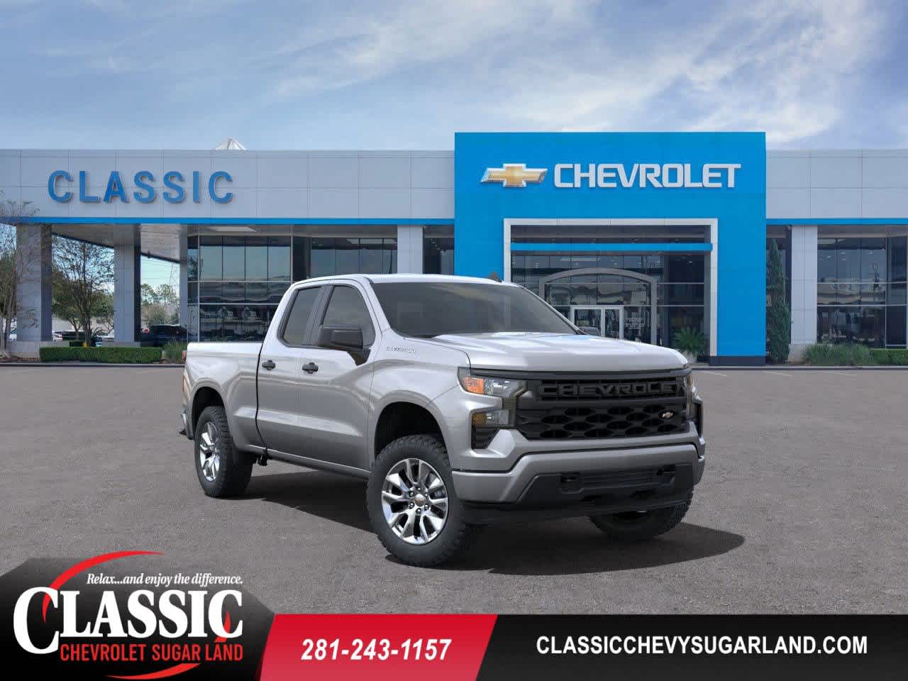 2025 Chevrolet Silverado 1500 Custom 2WD Double Cab 147 1