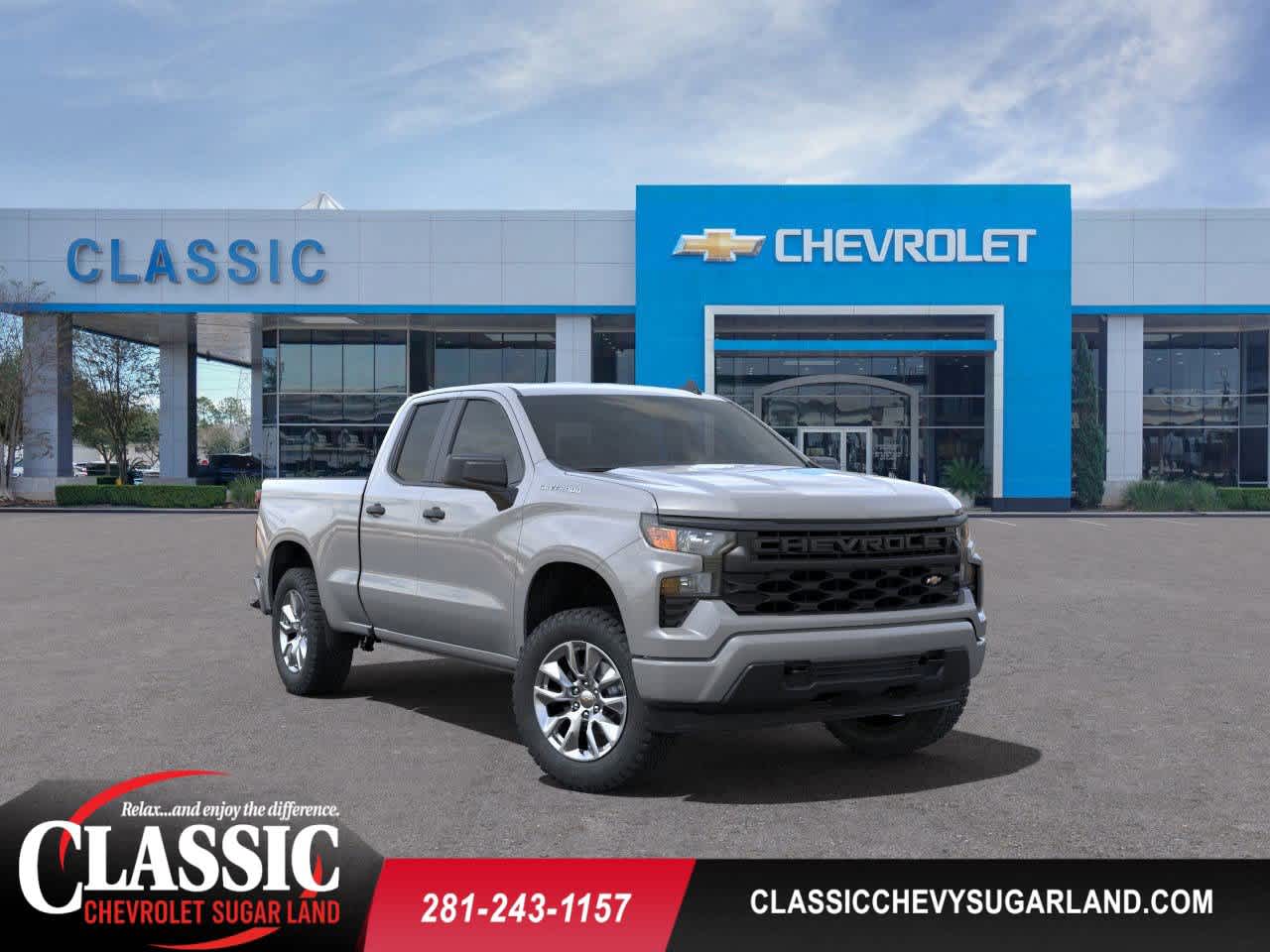 2025 Chevrolet Silverado 1500 Custom 2WD Double Cab 147 1