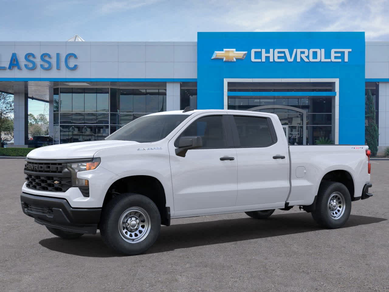 2024 Chevrolet Silverado 1500 Work Truck 4WD Crew Cab 157 2