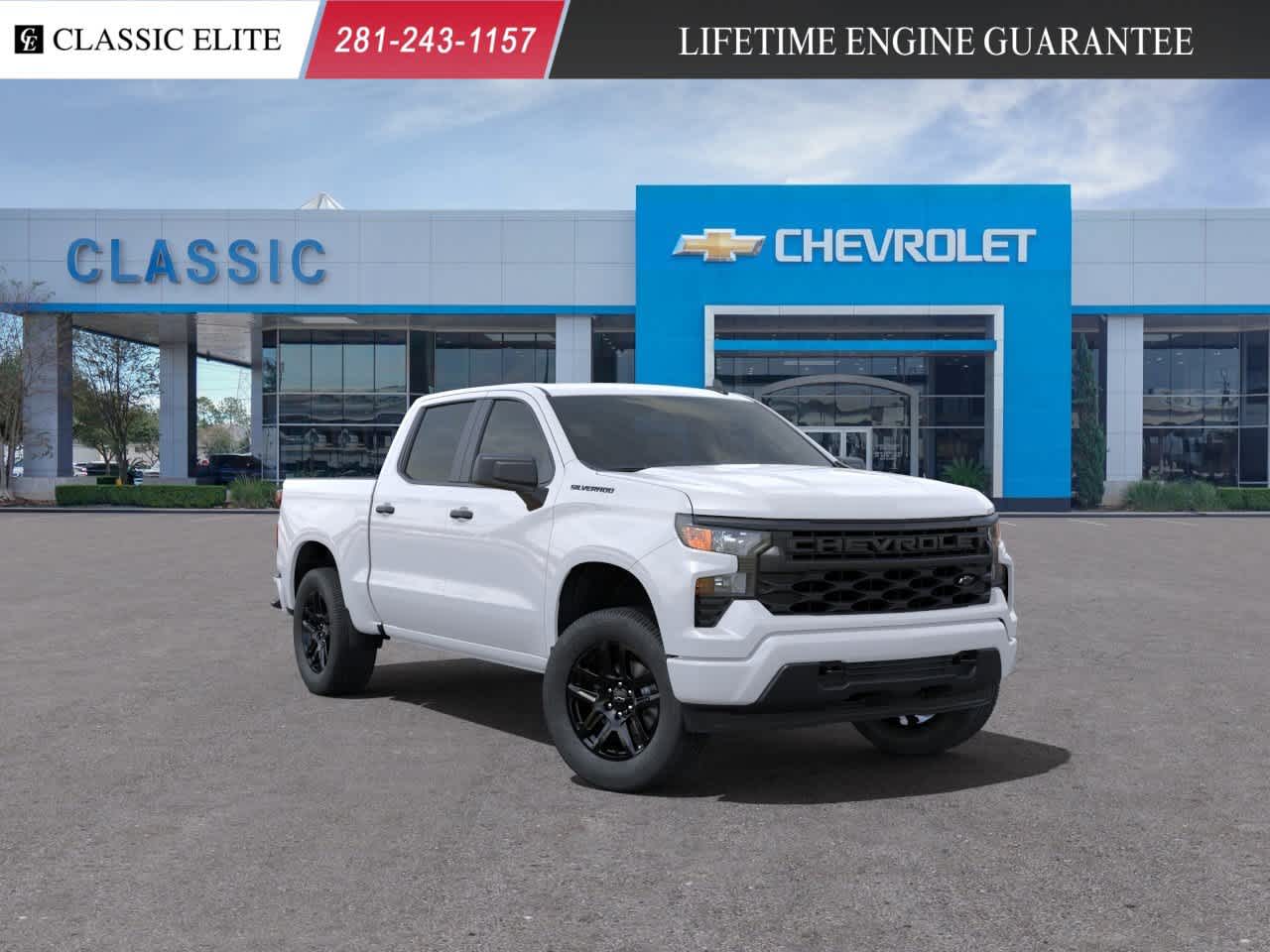 2024 Chevrolet Silverado 1500 Custom 2WD Crew Cab 147 1