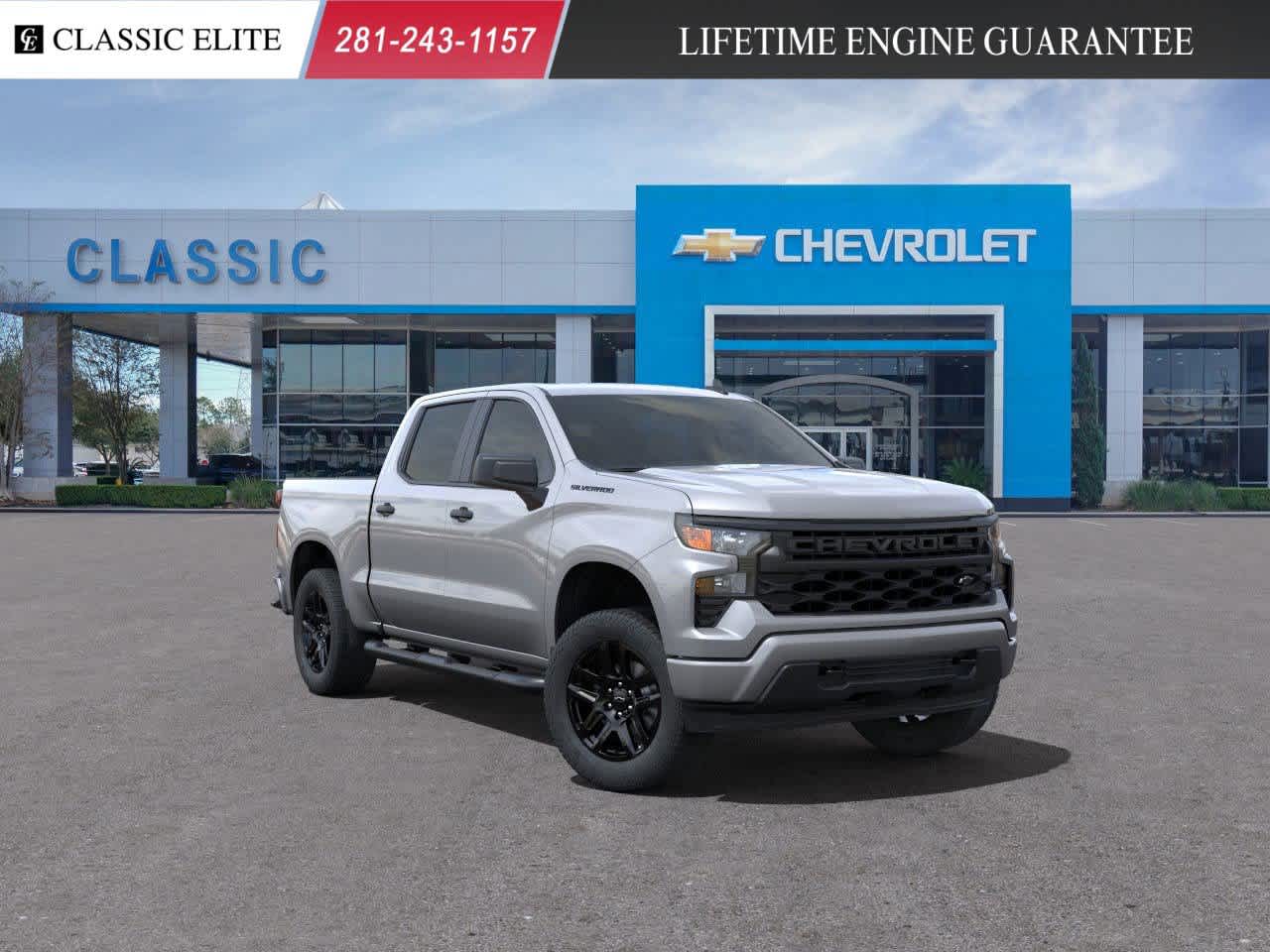 2024 Chevrolet Silverado 1500 Custom 2WD Crew Cab 147 1