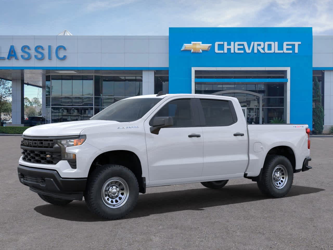 2025 Chevrolet Silverado 1500 Work Truck 4WD Crew Cab 147 2