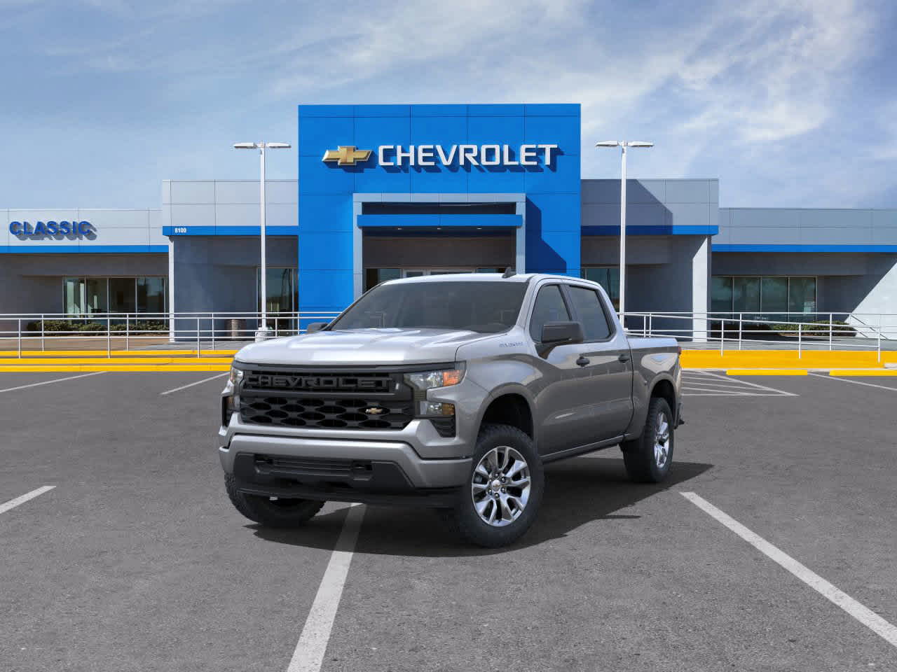 2025 Chevrolet Silverado 1500 Custom 2WD Crew Cab 147 8