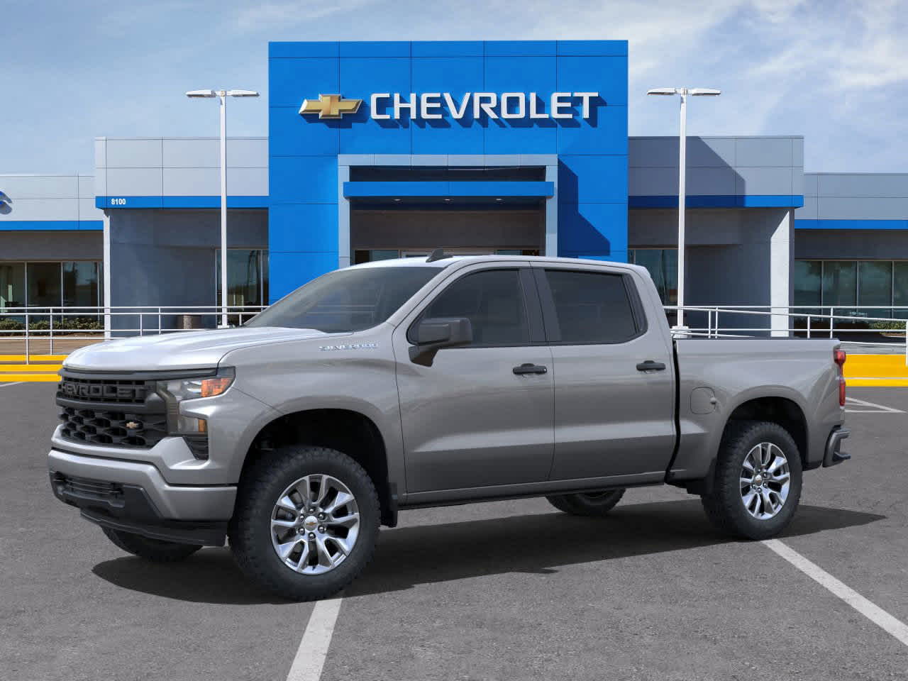 2025 Chevrolet Silverado 1500 Custom 2WD Crew Cab 147 2