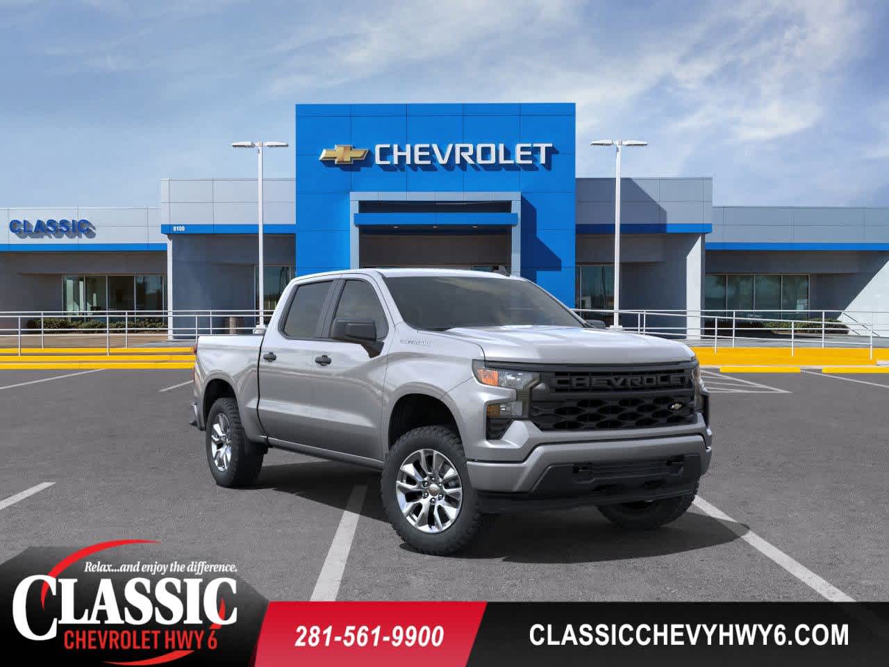 2025 Chevrolet Silverado 1500 Custom 2WD Crew Cab 147 1