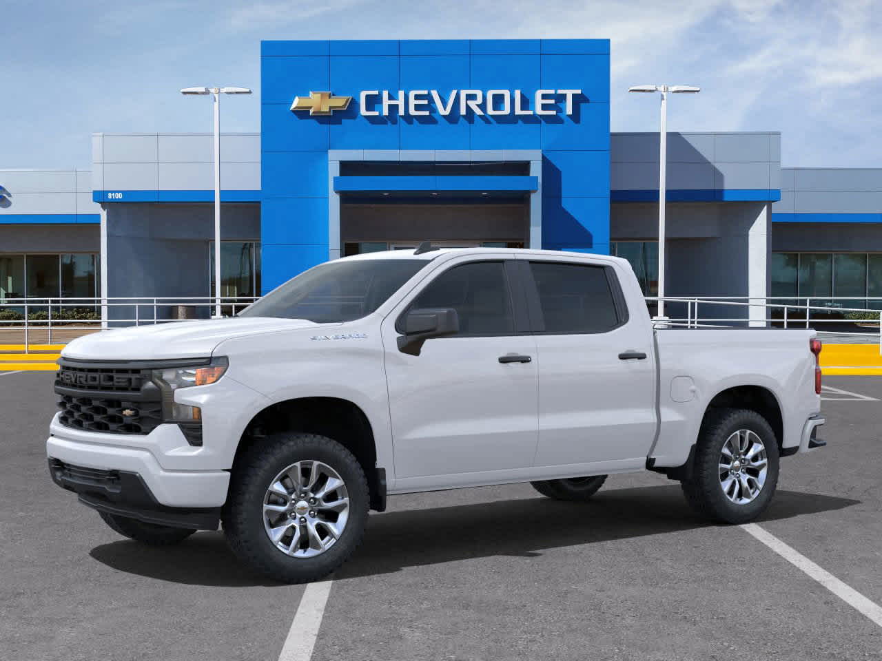 2025 Chevrolet Silverado 1500 Custom 2WD Crew Cab 147 2