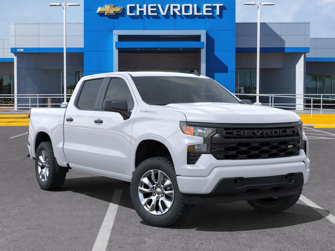 2025 Chevrolet Silverado 1500 Custom 2WD Crew Cab 147 7