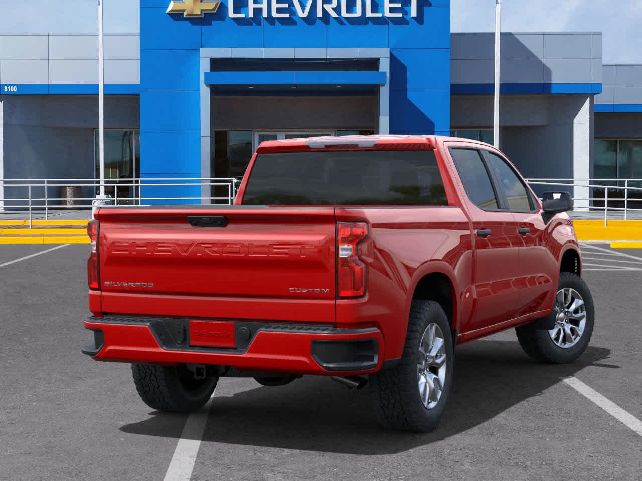 2025 Chevrolet Silverado 1500 Custom 2WD Crew Cab 147 4