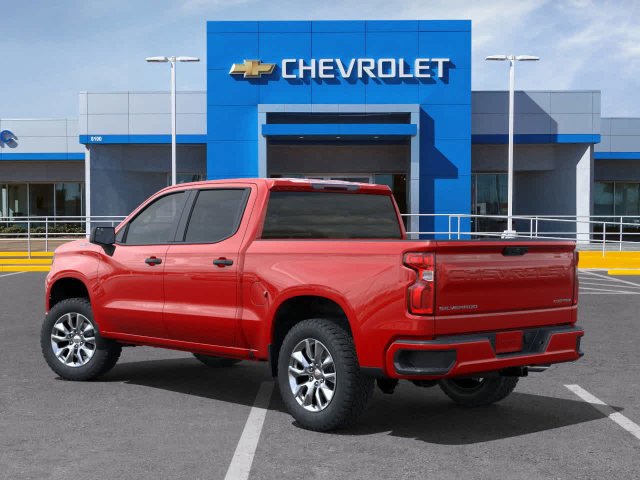 2025 Chevrolet Silverado 1500 Custom 2WD Crew Cab 147 3