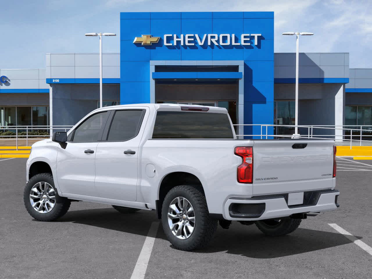 2025 Chevrolet Silverado 1500 Custom 2WD Crew Cab 147 3