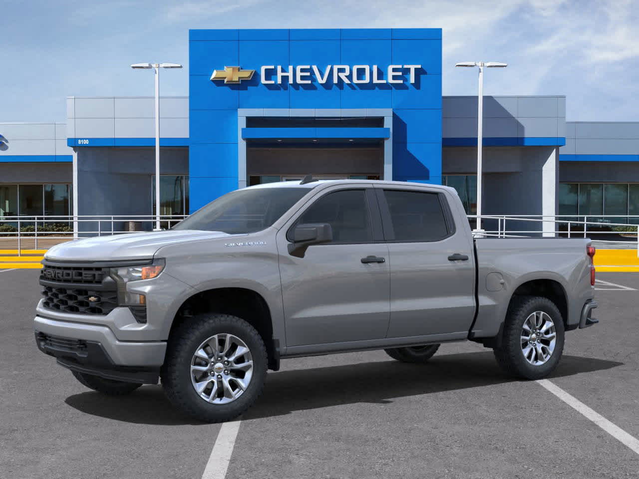 2025 Chevrolet Silverado 1500 Custom 2WD Crew Cab 147 2