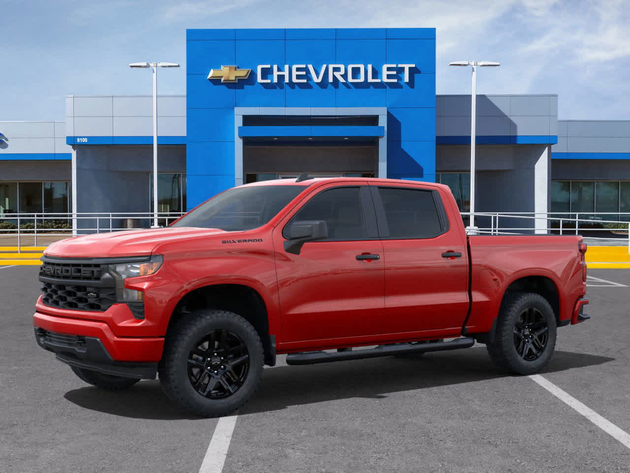 2025 Chevrolet Silverado 1500 Custom 2WD Crew Cab 147 2