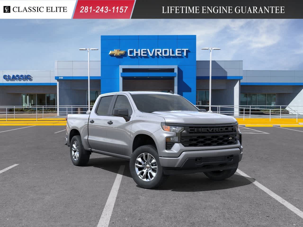 2024 Chevrolet Silverado 1500 Custom 4WD Crew Cab 147 1