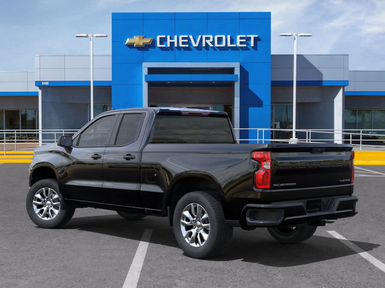 2025 Chevrolet Silverado 1500 Custom 2WD Double Cab 147 3