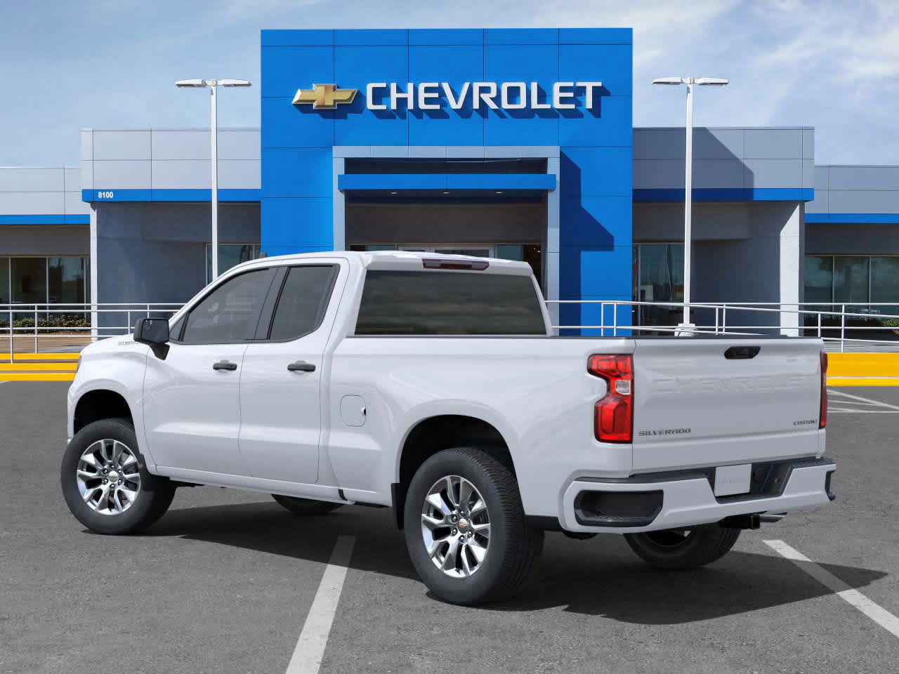 2025 Chevrolet Silverado 1500 Custom 2WD Double Cab 147 3