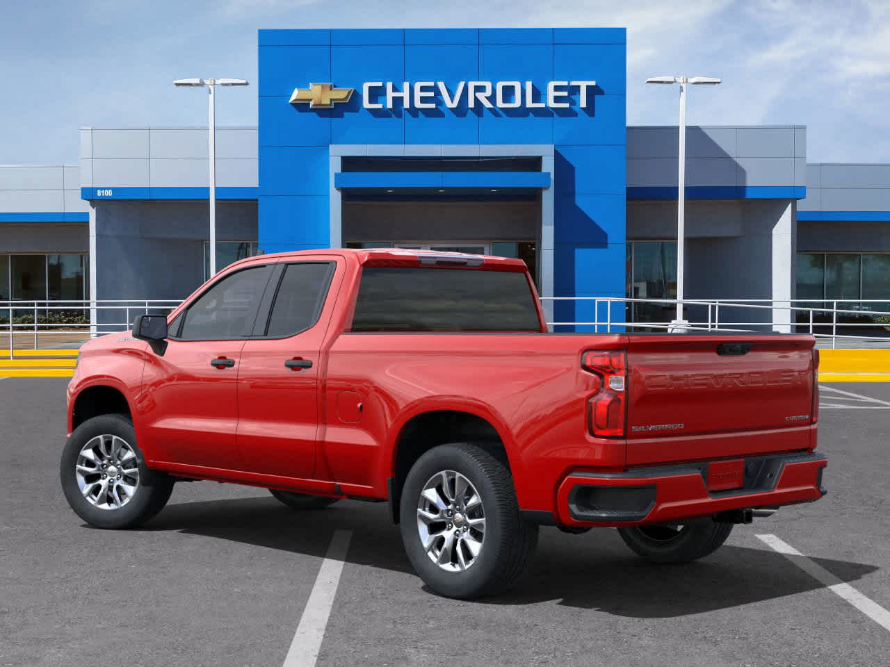 2025 Chevrolet Silverado 1500 Custom 2WD Double Cab 147 3