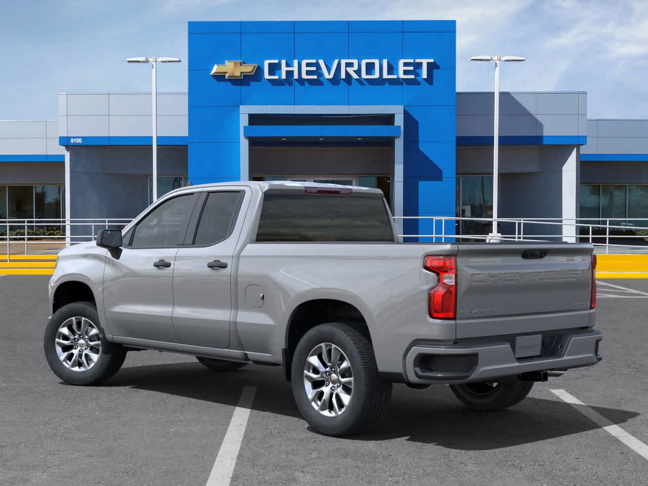 2025 Chevrolet Silverado 1500 Custom 2WD Double Cab 147 3