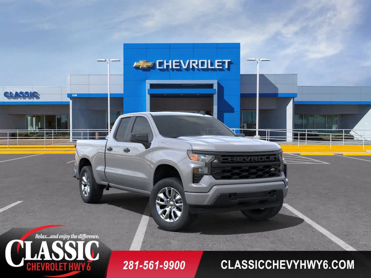 2025 Chevrolet Silverado 1500 Custom 2WD Double Cab 147 1