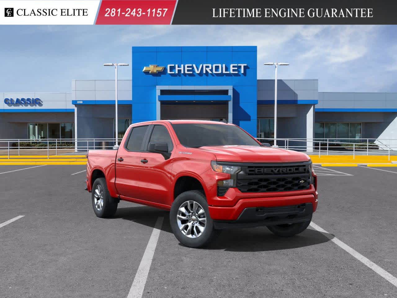 2024 Chevrolet Silverado 1500 Custom 2WD Crew Cab 147 1