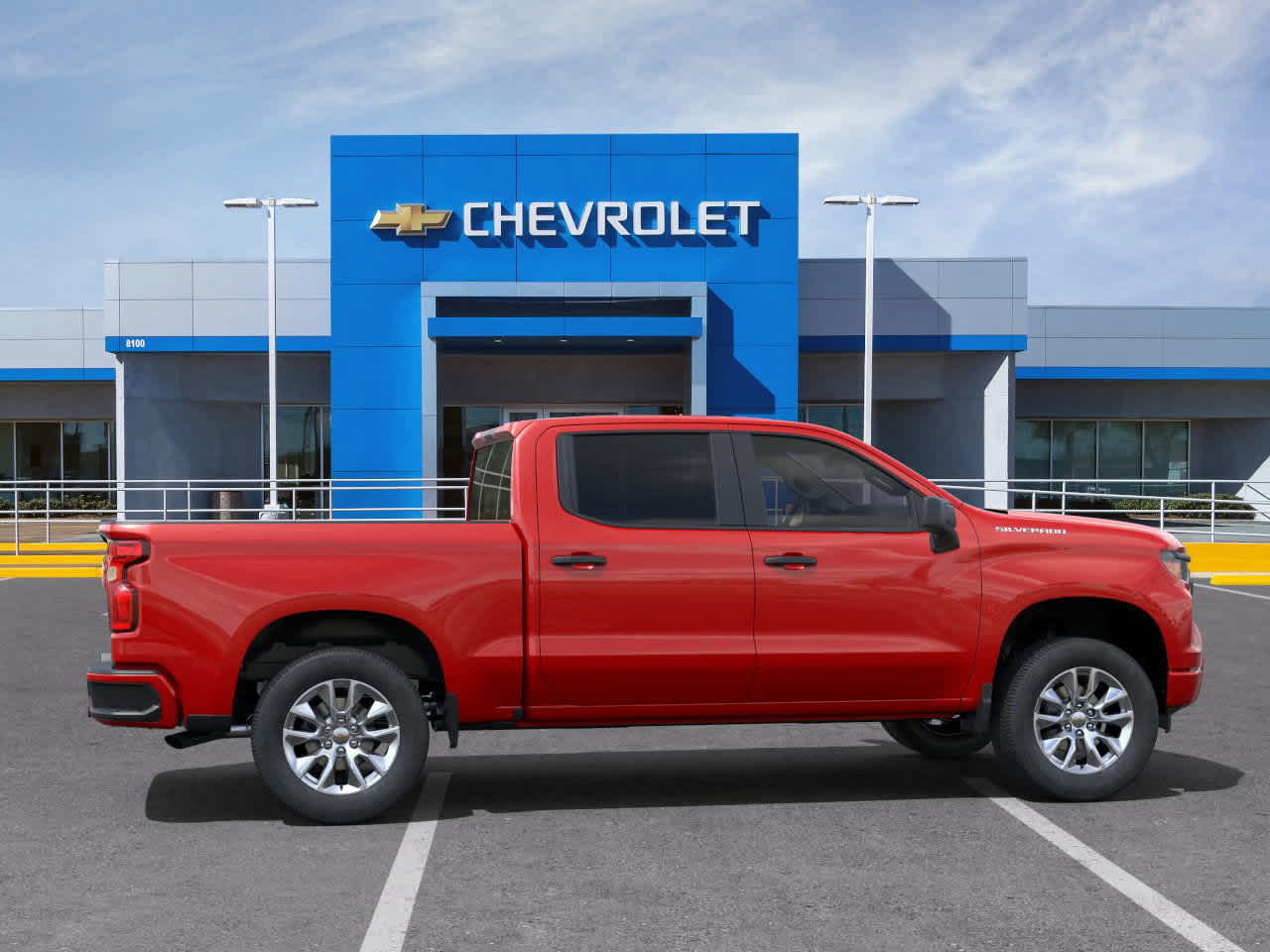 2024 Chevrolet Silverado 1500 Custom 2WD Crew Cab 147 5