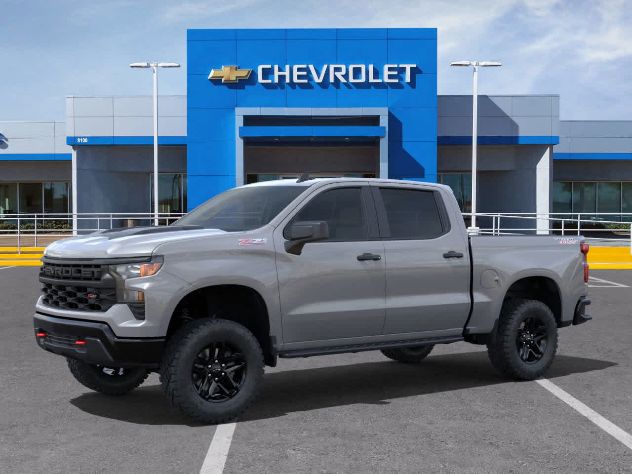 2025 Chevrolet Silverado 1500 Custom Trail Boss 4WD Crew Cab 147 2