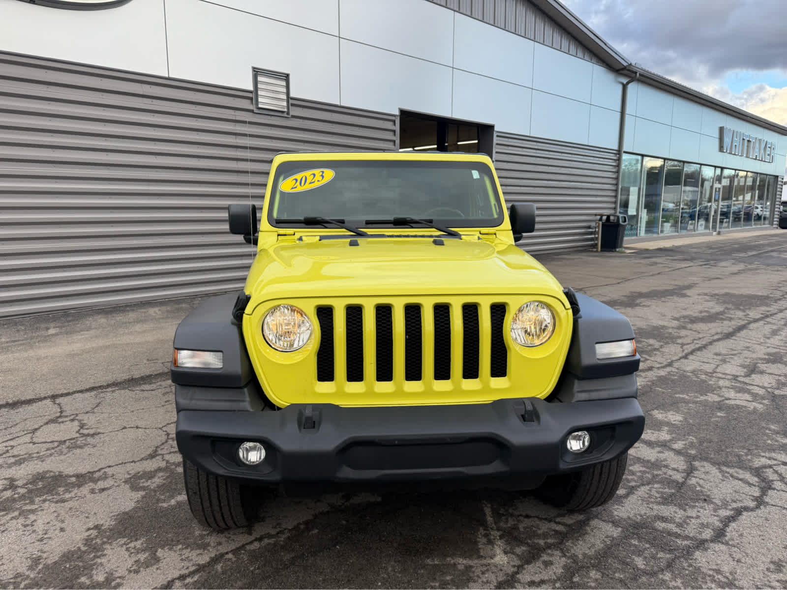 2023 Jeep Wrangler Sport S - High Velocity Clearcoat exterior view 3