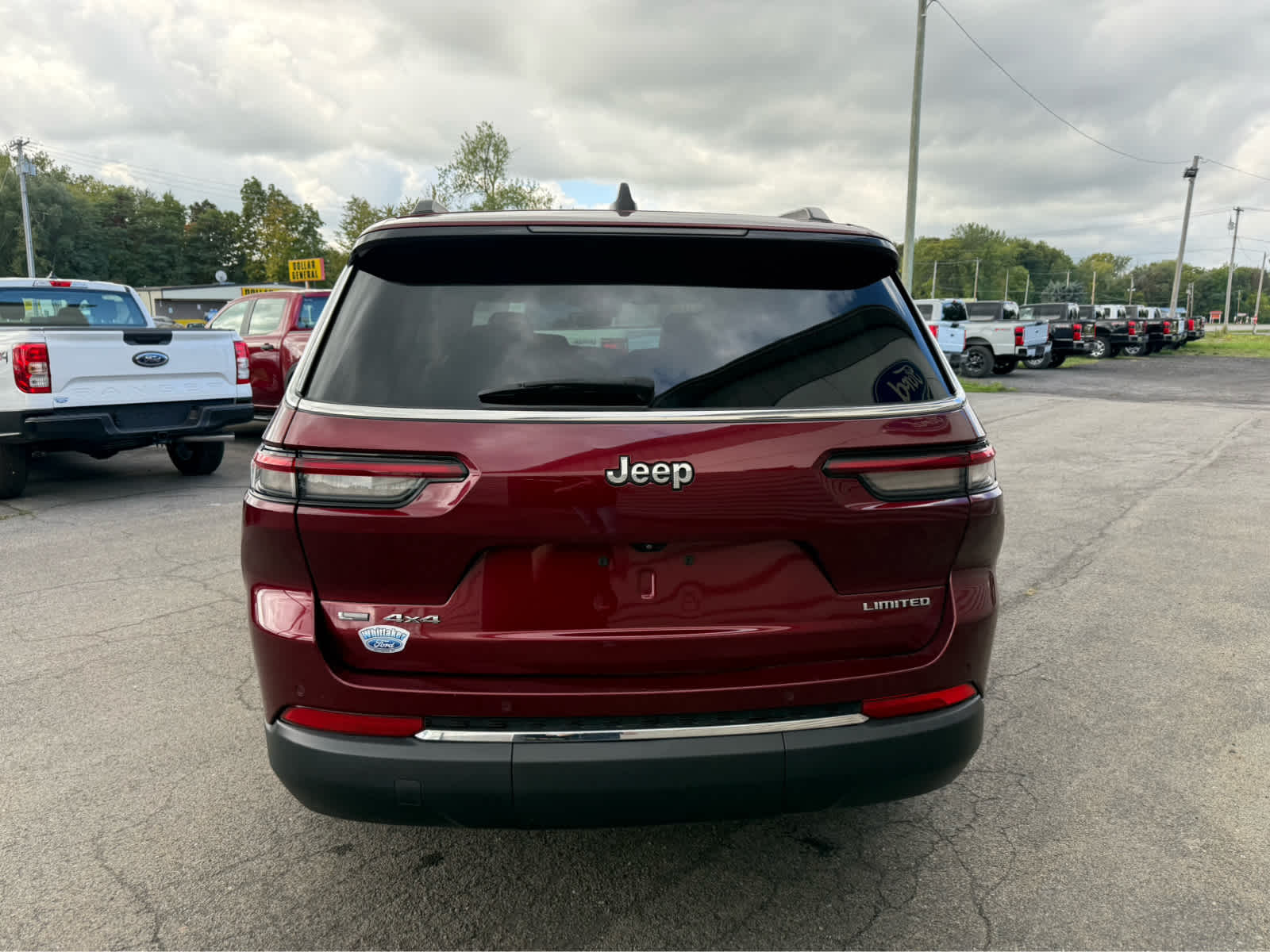 2021 Jeep Grand Cherokee L Limited - Velvet Red Pearlcoat exterior view 5