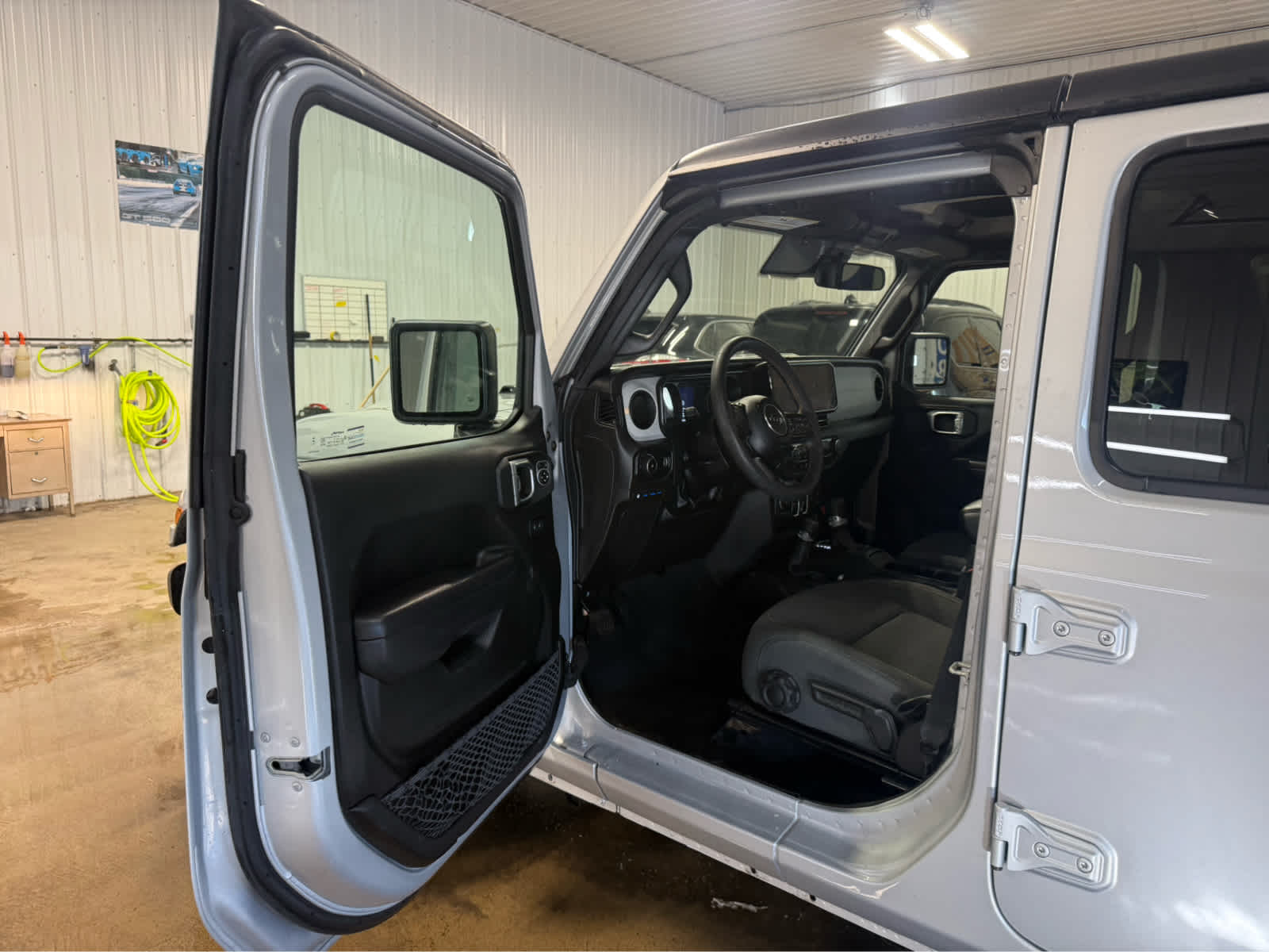 2024 Jeep Wrangler 4xe Sport S - Silver Zynith Clearcoat exterior view 7