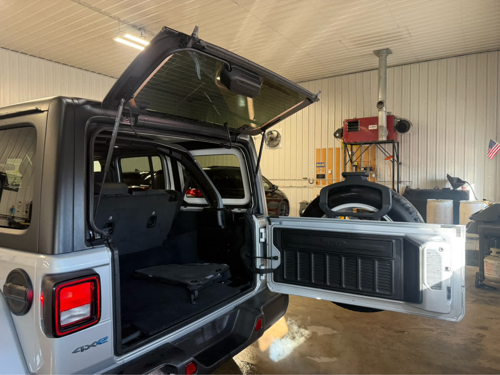 2024 Jeep Wrangler 4xe Sport S - Silver Zynith Clearcoat exterior view 19