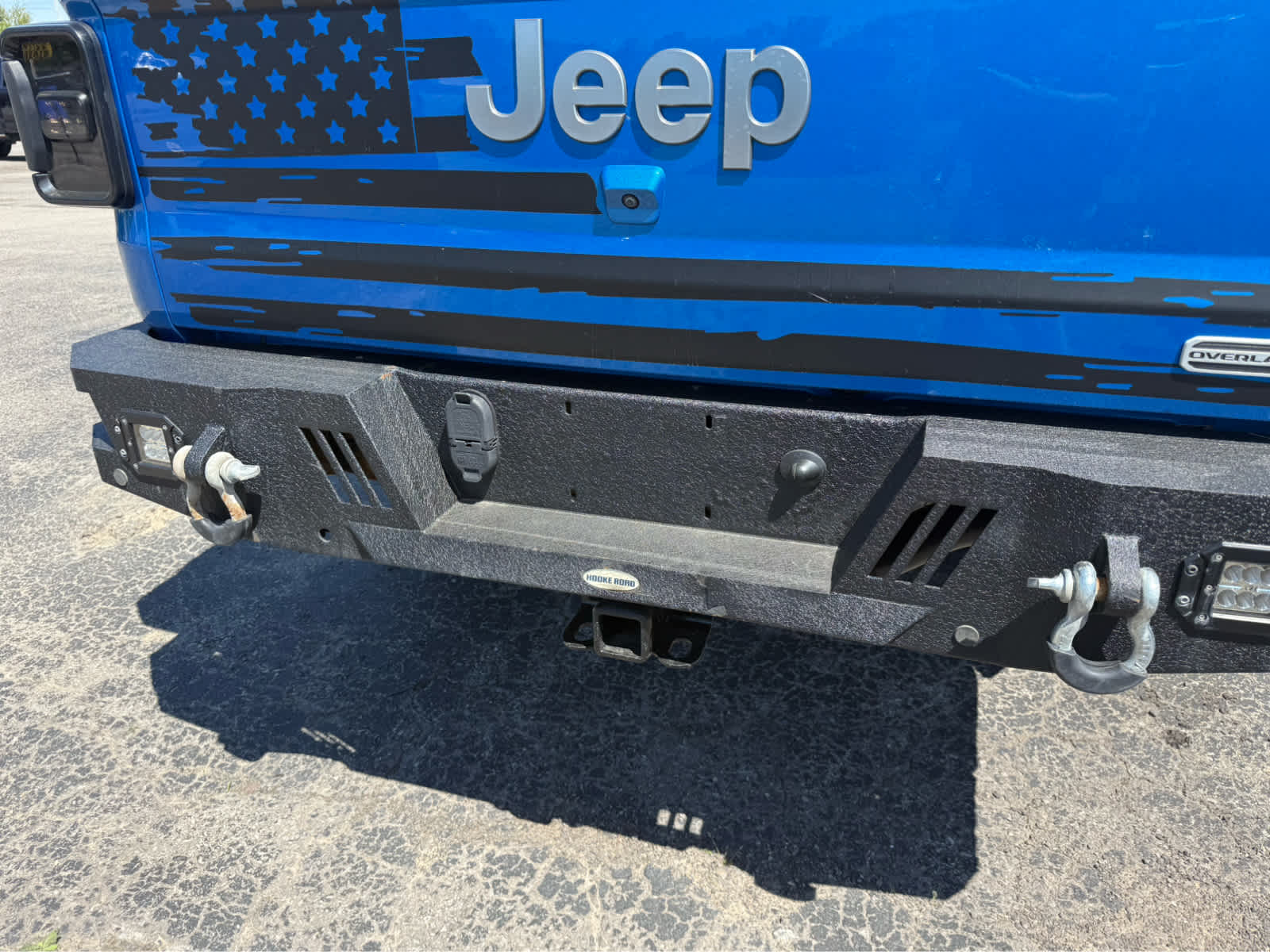 2021 Jeep Gladiator Overland - Hydro Blue Pearlcoat exterior view 9