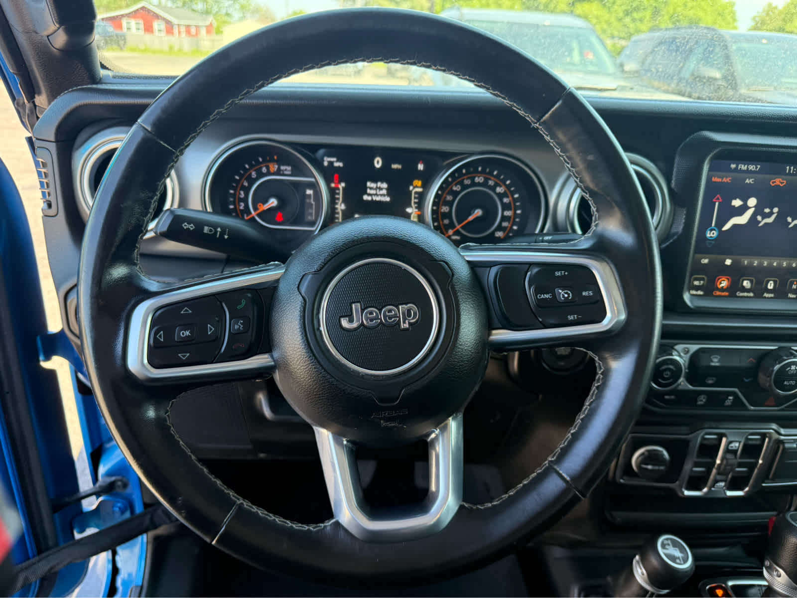 2021 Jeep Gladiator Overland - Hydro Blue Pearlcoat exterior view 13