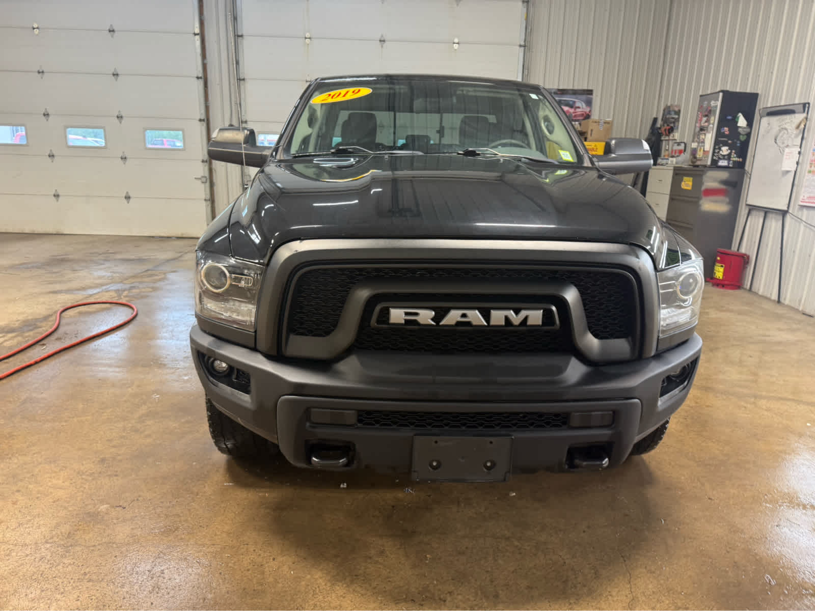 2019 Ram 1500 Classic Warlock - Diamond Black Crystal Pearlcoat exterior view 3