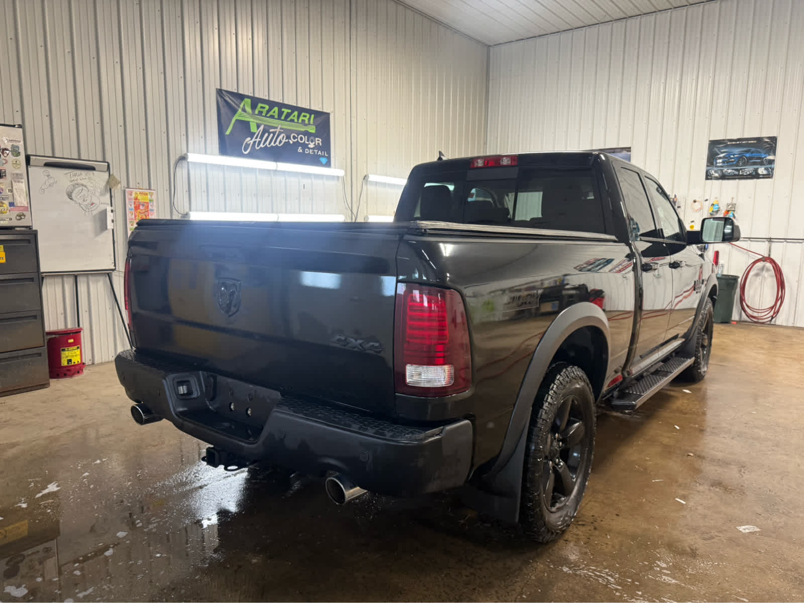 2019 Ram 1500 Classic Warlock - Diamond Black Crystal Pearlcoat exterior view 8