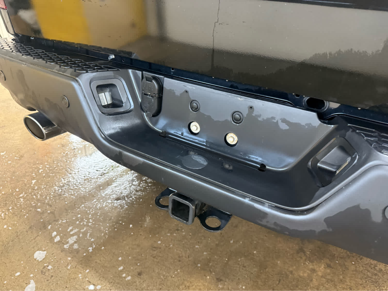 2019 Ram 1500 Classic Warlock - Diamond Black Crystal Pearlcoat exterior view 9