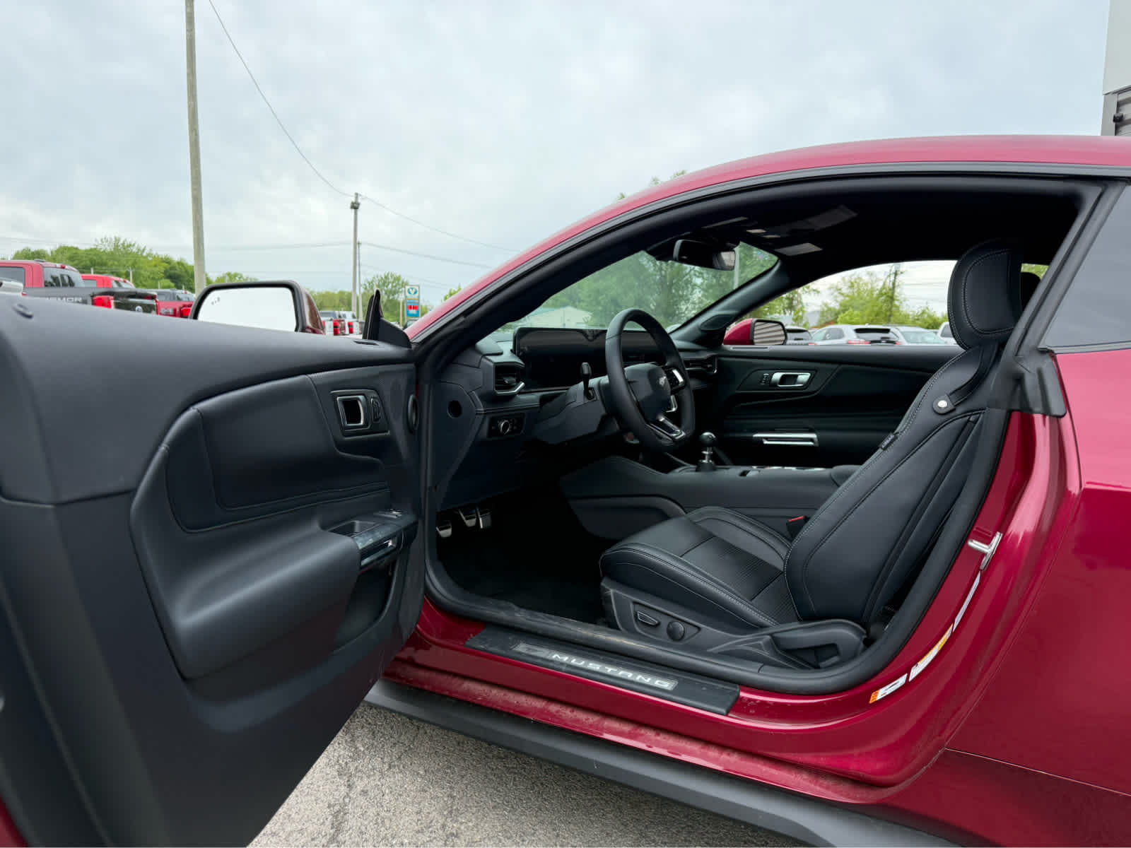 2025 Ford Mustang GT Premium - Molten Magenta Metallic Tri-coat exterior view 6