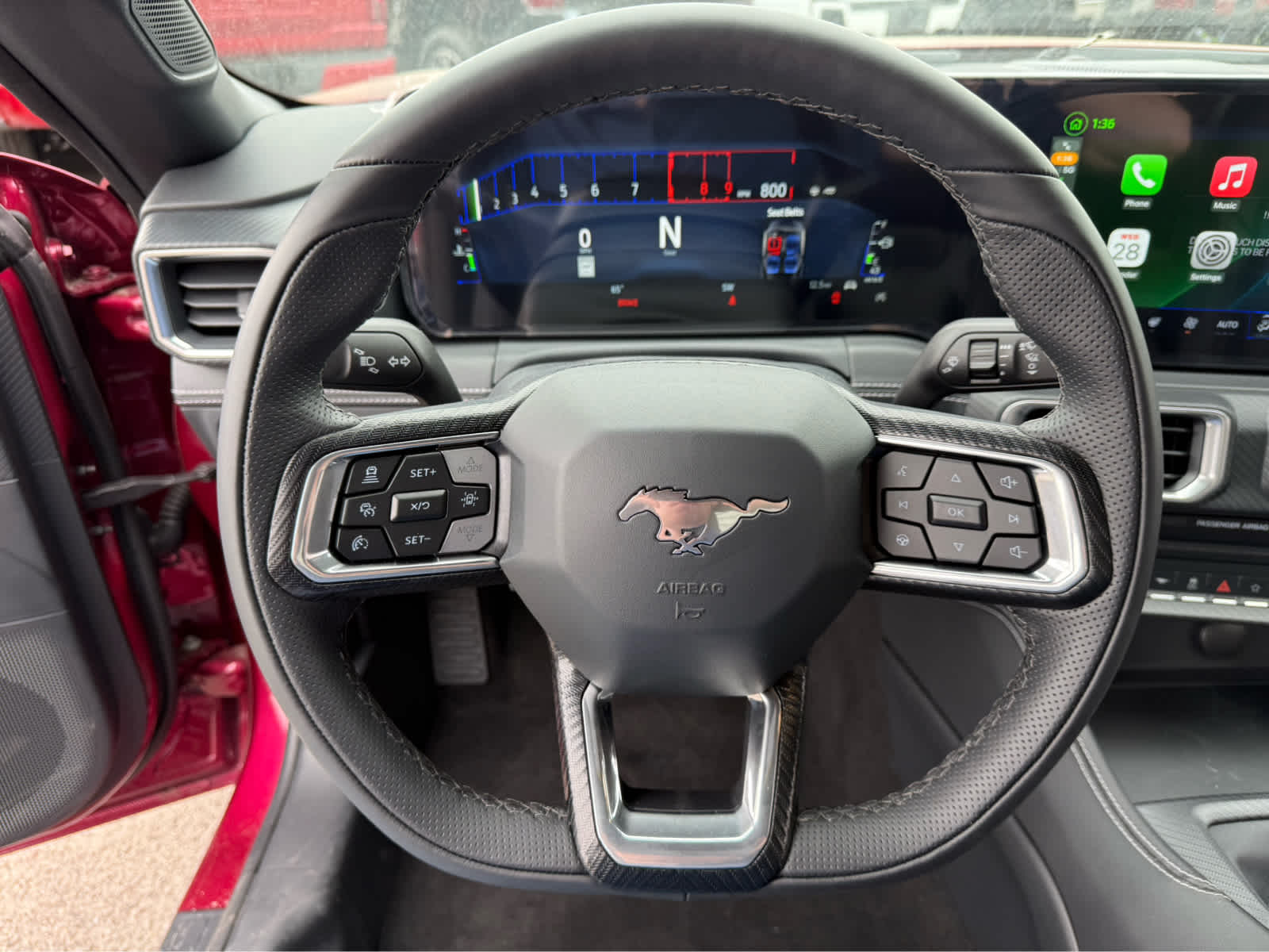 2025 Ford Mustang GT Premium - Molten Magenta Metallic Tri-coat exterior view 9