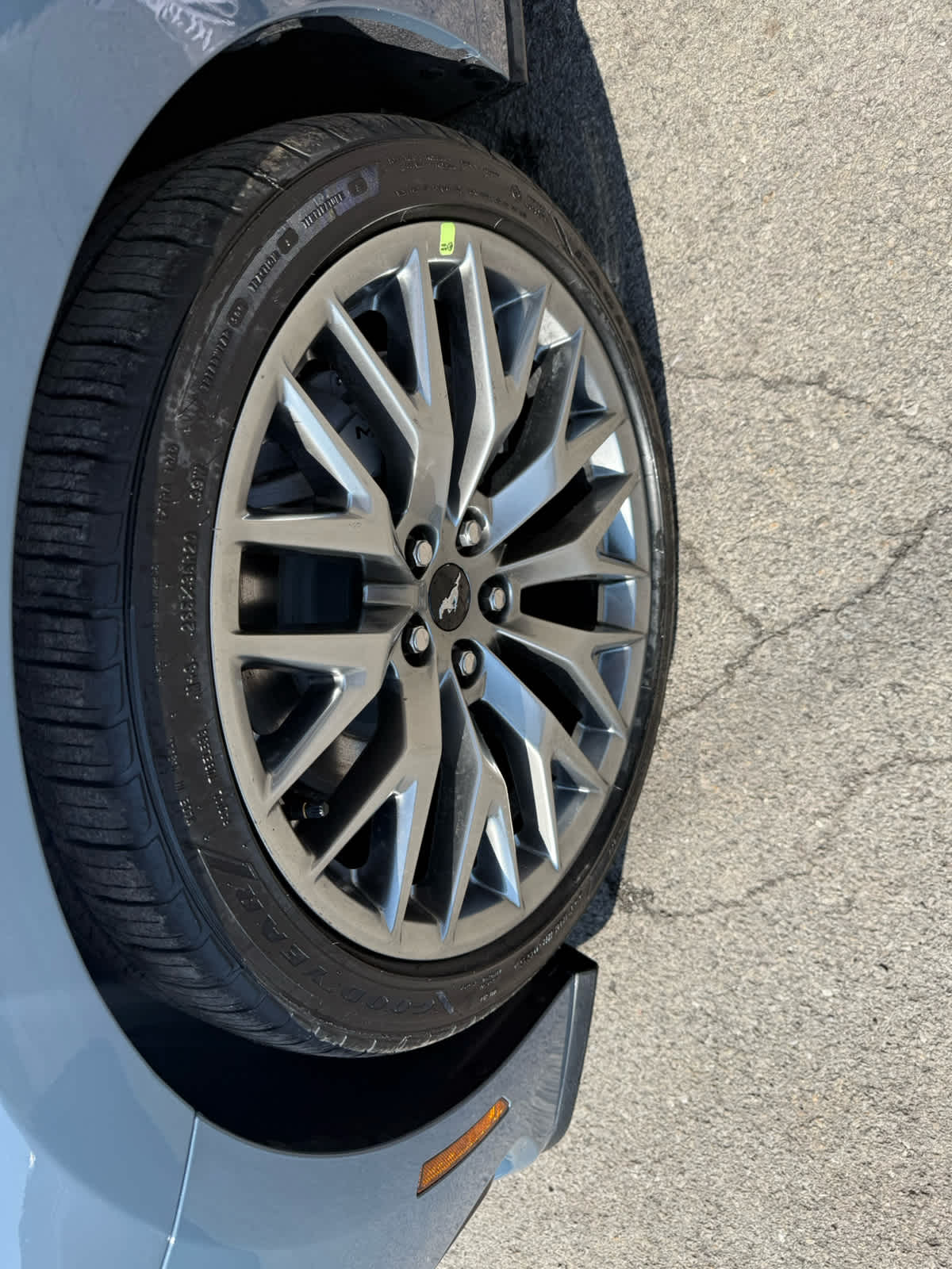 2025 Ford Mustang GT Premium - Vapor Blue Metallic exterior view 4