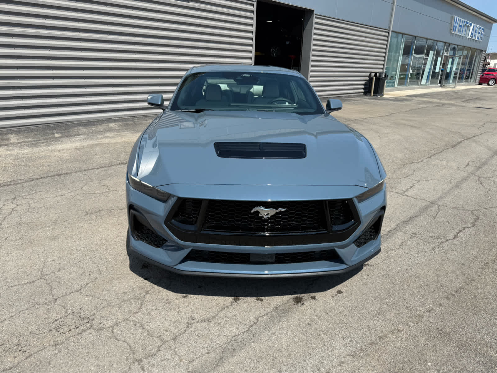2025 Ford Mustang GT Premium - Vapor Blue Metallic exterior view 3