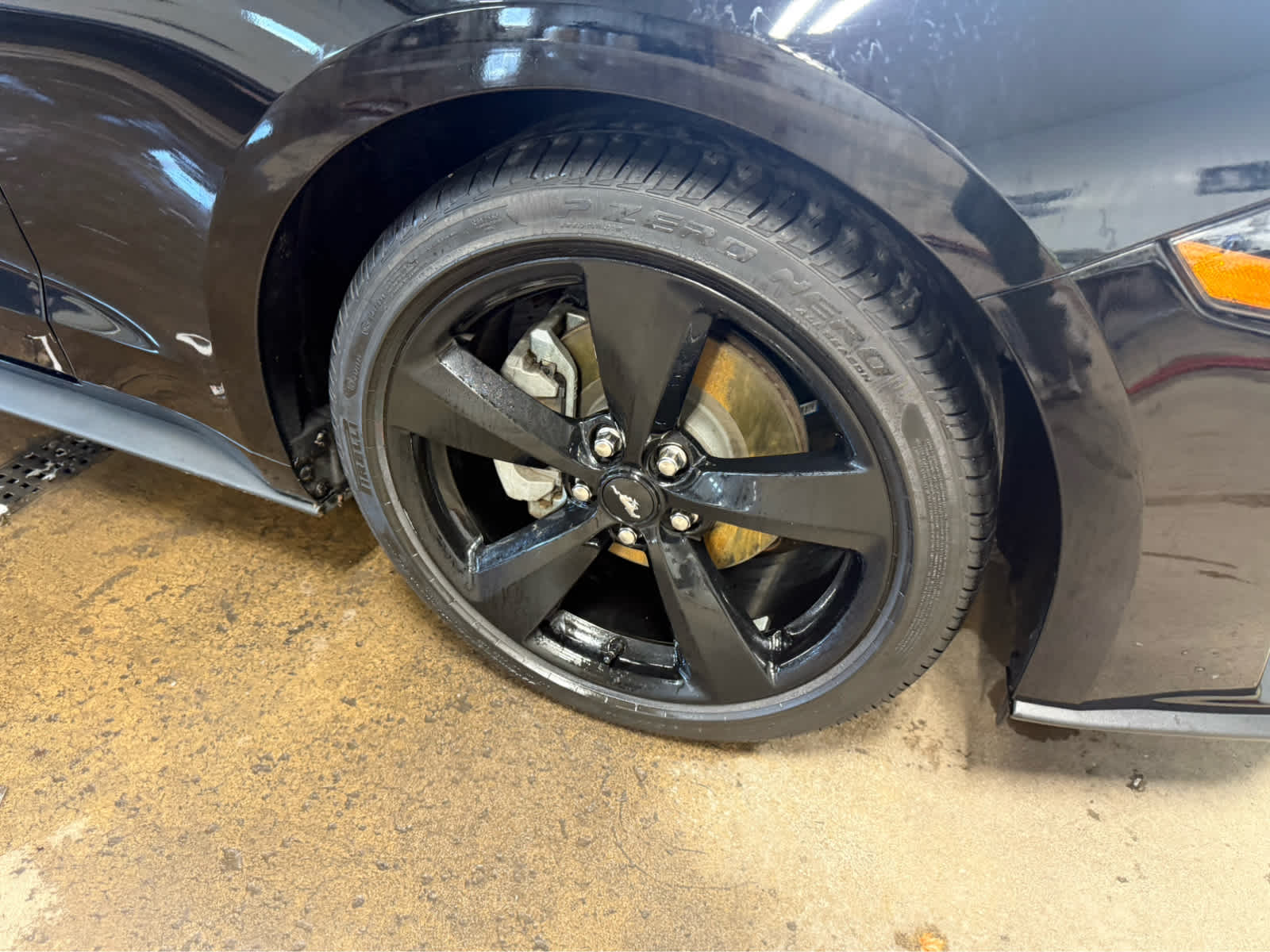 2023 Ford Mustang EcoBoost - Shadow Black exterior view 4