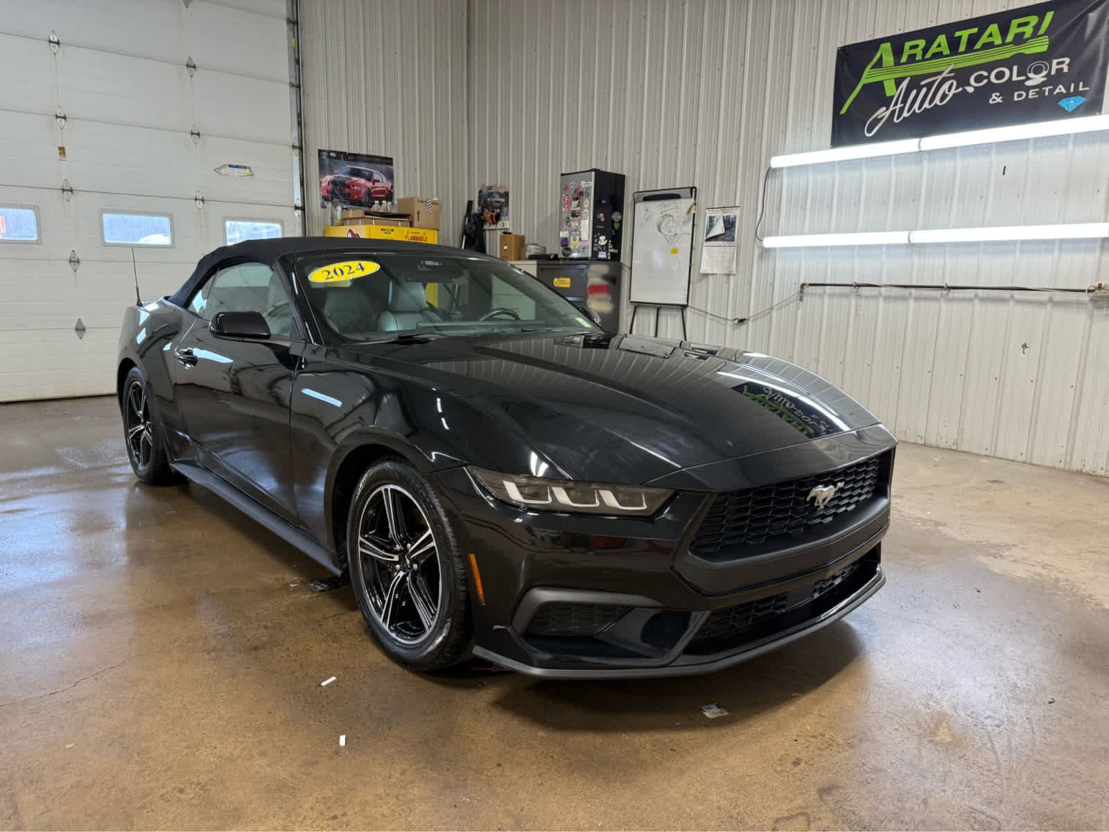 2024 Ford Mustang EcoBoost Premium - Shadow Black exterior view 2