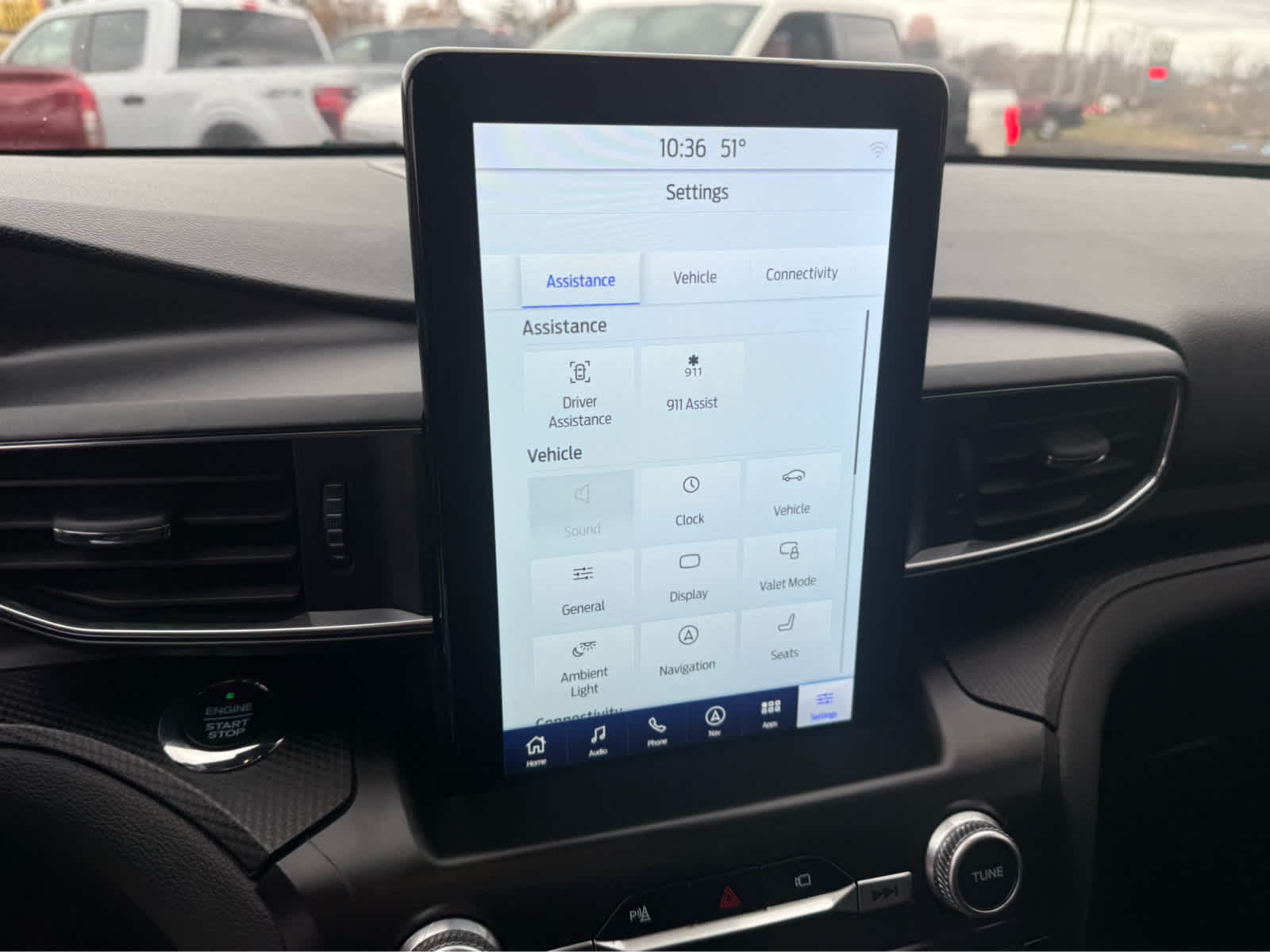 2020 Ford Explorer ST - Star White Metallic Tri-Coat exterior view 14