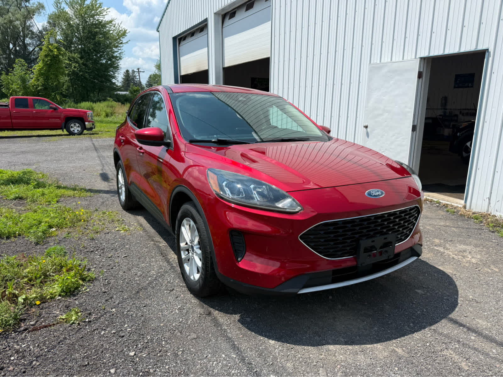 2020 Ford Escape SE - Rapid Red Metallic Tinted Clearcoat exterior view 2