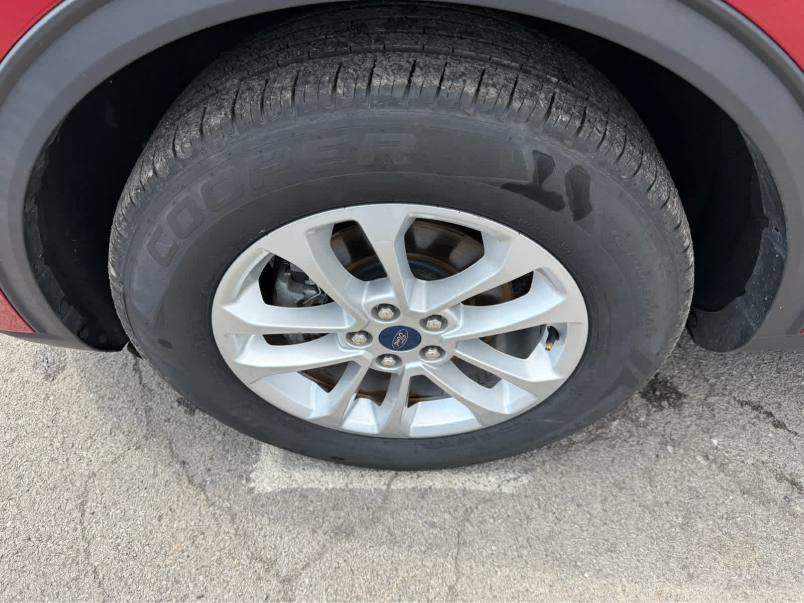 2020 Ford Escape SE - Rapid Red Metallic Tinted Clearcoat exterior view 4